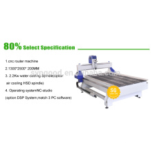 Wooddoor Making CNC Router Cutting 1.3 * 2.5m - Woodwoking CNC Router Machine Price